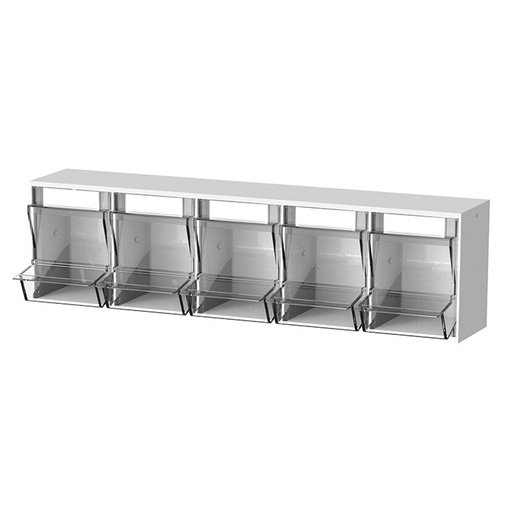 [13527-01] HAEBERLE Needle dispenser PicBox 5-compartment