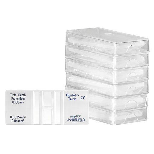 [13880-01] SERVOPRAX Counting chambers Bürker, double ruling