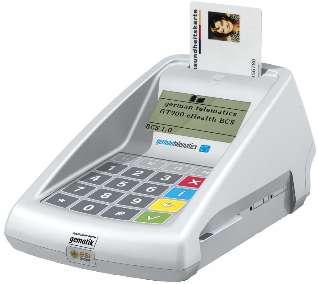 GERMAN TELEMATICS eHealth Terminal GT900 BCS USB
