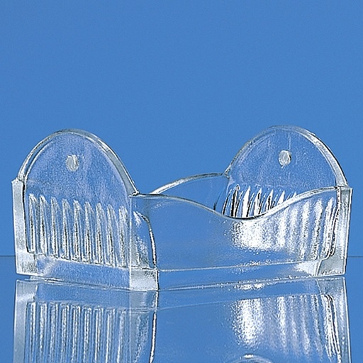 [14487-01] BRAND-MERZ Insert for staining trough No. 472200, soda-lime glass, for 10 slides