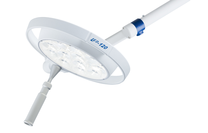 DR.Mach LED 120 F (fokussierbar) Untersuchungsleuchte Deckenmodell