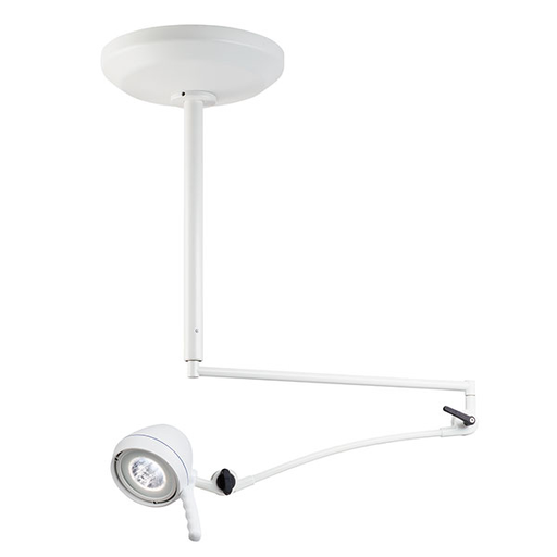 [16621-01] SERVOPRAX LED examination light Ceiling model with articulated arm, without canopy (cover plate)