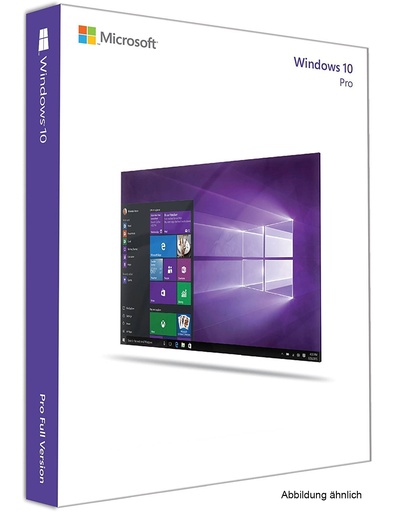 [17982-01] MICROSOFT Windows 10 Professional 32/64bit OEM/Ref. German