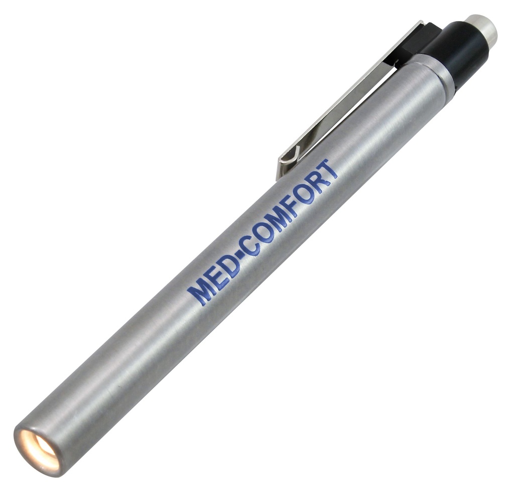AMPRI Med Comfort Diagnostic light stainless steel pen