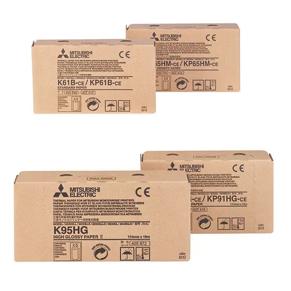 MITSUBISHI Thermopapier Typ K 61 B/KP61B-CE