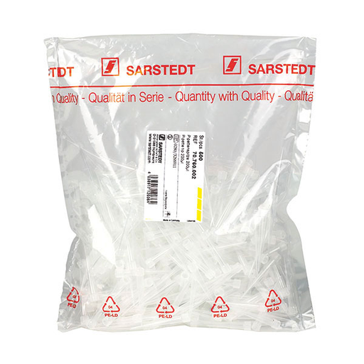 [20597-01] SARSTEDT Colourless pipette tips