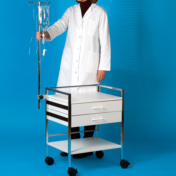SERVOPRAX Infusionsstange zur Wagenbefestigung