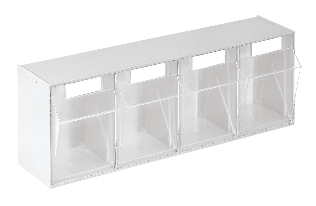 MEDDAX Syringe and cannula dispenser 4-fold white