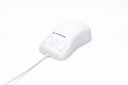 GETT InduMouse Pro Silicone hygiene mouse working on glass white