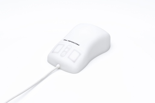 [20986-01] GETT InduMouse Pro Silicone hygiene mouse working on glass white
