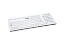 GETT InduProof Smart Classic water and dust protected medical keyboard with number pad white DE