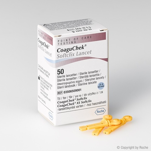[21340-01] ROCHE CoaguChek Softclix Lanzetten