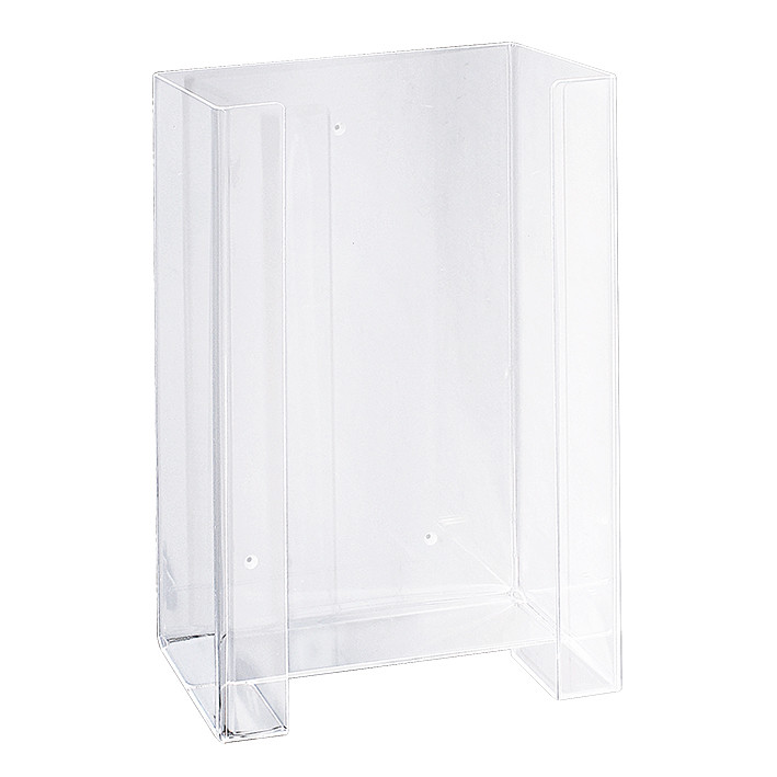 MEGRO Glove box holder Trio made of plexiglass/acrylic transparent