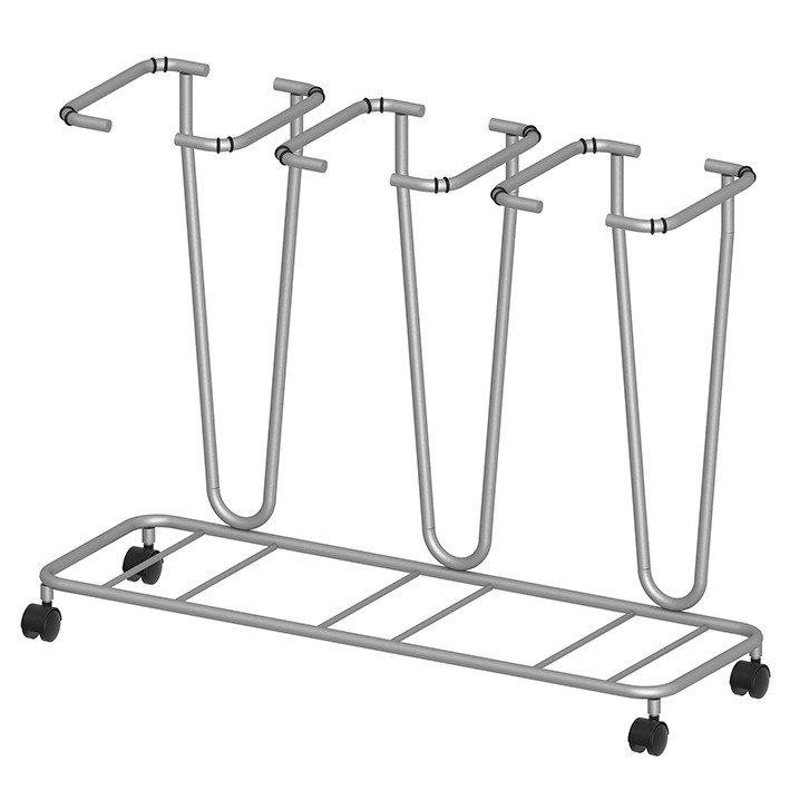 HAEBERLE Laundry and waste collector Picco Novo 60/III powder coated