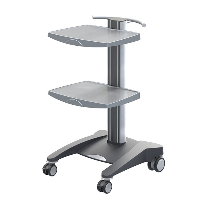 HAEBERLE fuego 2 Equipment trolley with 2 ABS shelf grey