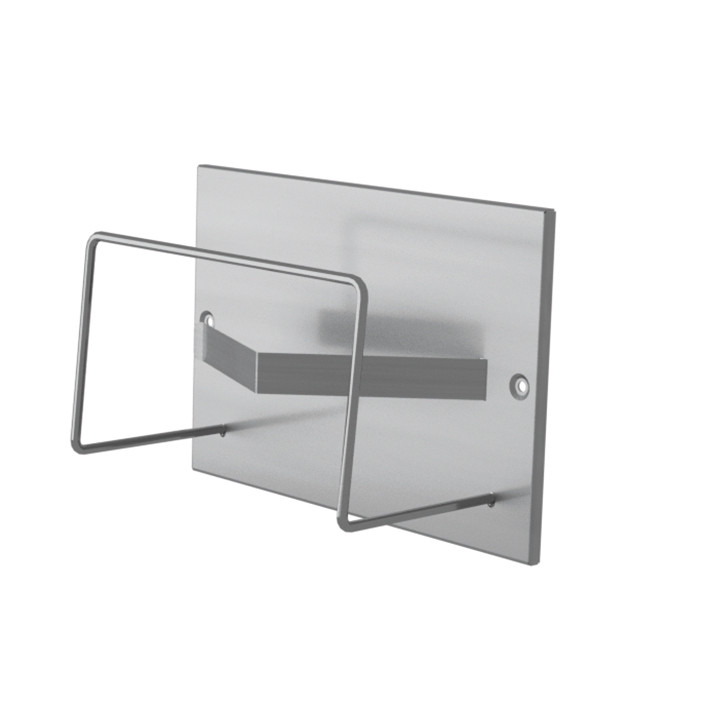 ingo-man Wall holder 1BF for 1 glove box with spring