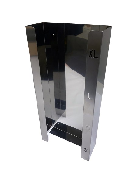 MEDDAX Stainless steel glove holder Quadro flat B-stock