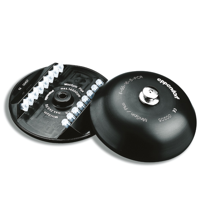 EPPENDORF PCR Tube Strip Rotor F-55-16-5-PCR complete with rotor lid