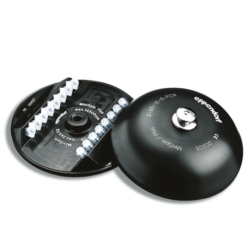 [13326-01] EPPENDORF PCR-Gefäßstreifen-Rotor F-55-16-5-PCR komplett mit Rotordeckel