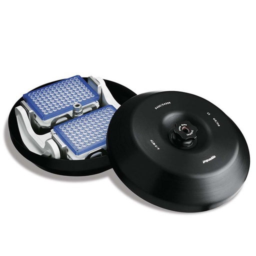 [13339-01] EPPENDORF Fixed-angle rotor F-35-6-30 complete with lid and adapter