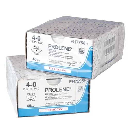[15600-01] ETHICON Prolene P3 Nahtmaterial blau monofil 0,45 m