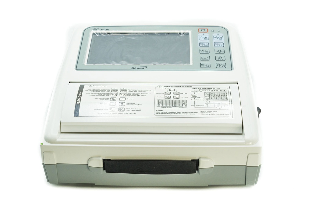 BIONET FC 1400 Zwillings-Fetalmonitor mit 7" Touchscreen
