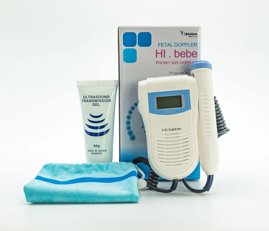 BISTOS hi bebe Fetal Doppler BT-200 with waterproof 2 MHz probe