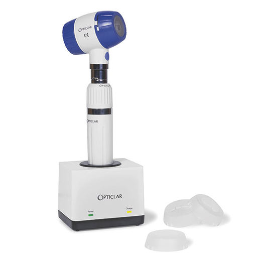 [19940-01] OPTICLAR D-Scope Dermatoskop mit Lithium Ladegriff