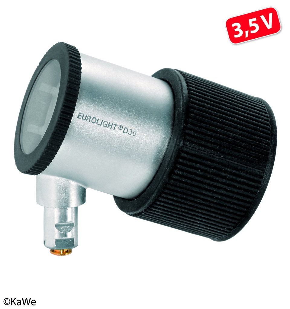 KAWE Kopf inkl. Lampe für Dermatoskop Eurolight D30 LED 3,5V