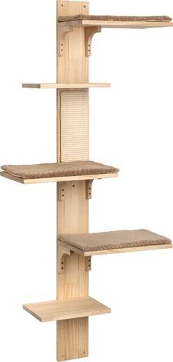 [27155-01] KERBL Wall scratching post Timber, 150 cm