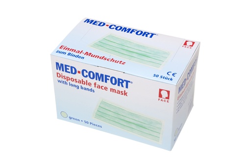 AMPRI MED COMFORT Mundschutz zum Binden 3 lagig