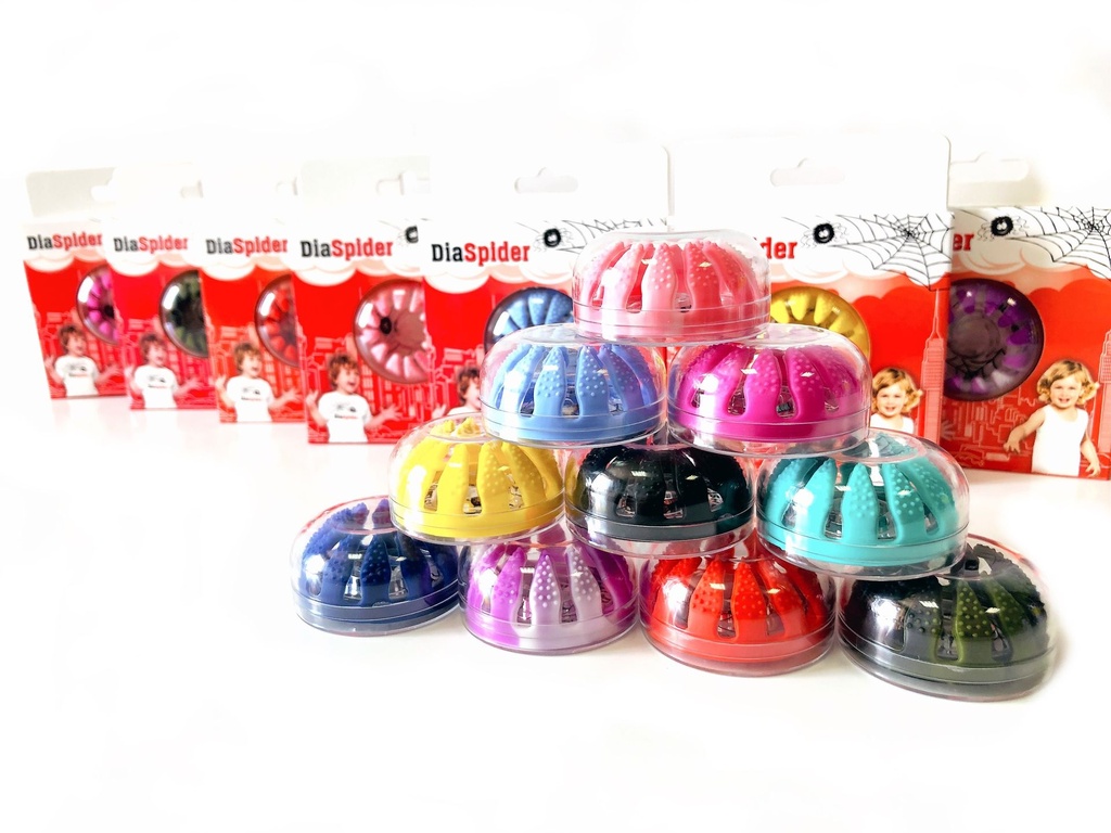 DIASPIDER Aufsatz für die Stiftspritzen für Kinder mit Diabetes