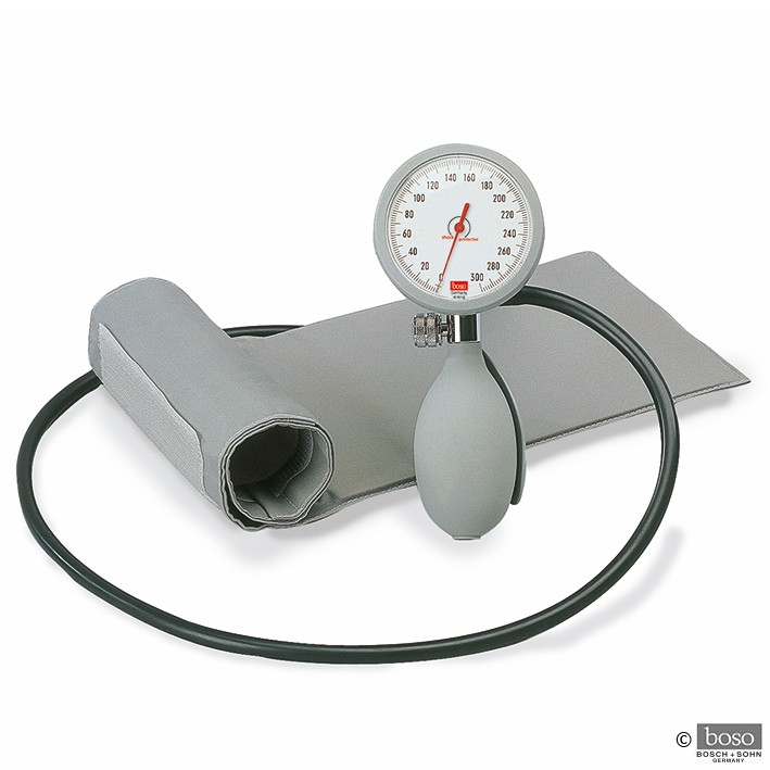 BOSO K1 Blutdruckmessgerät Ø 60 mm mit Klettmanschette - 1-schlauch