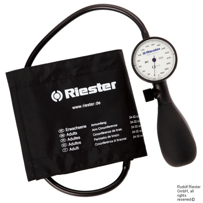 RIESTER R1 shock-proof manual blood pressure monitor