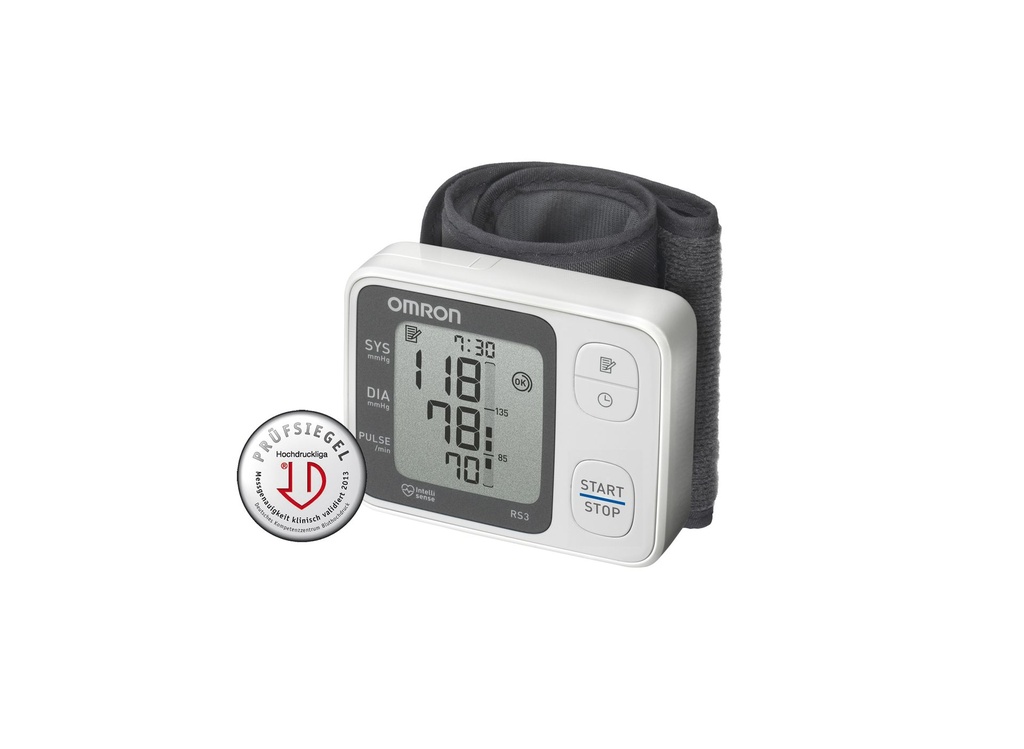 OMRON Handgelenkgerät RS3 Manschette 13,5 - 21,5 cm