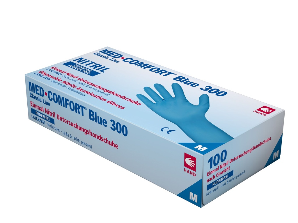 AMPRI BLUE COMFORT 300 ECO Nitril PF blau 10 Boxen