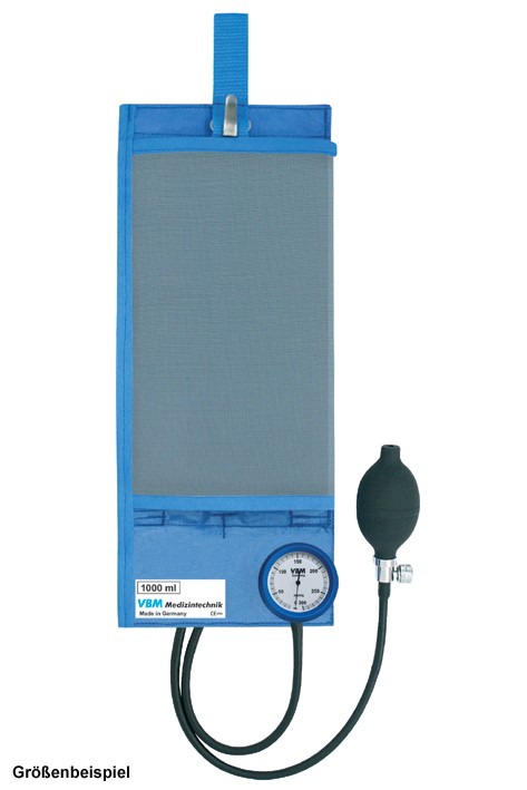 VBM Pressure infusion cuff 500 ml with hand pump and manometer