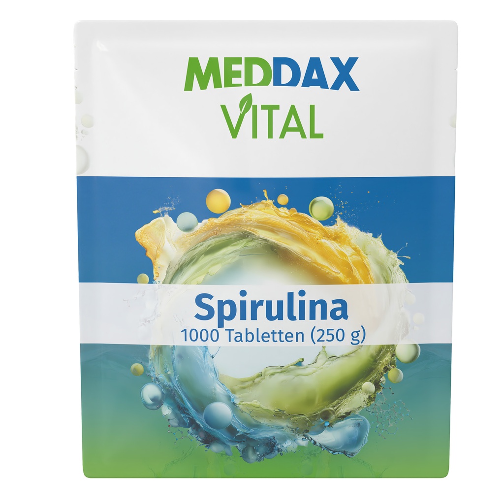 Chlorella und Spirulina 1000 Kapseln