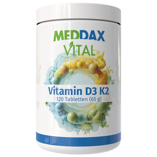 [28075-01] Vitamin D3 K2 120 Kapseln