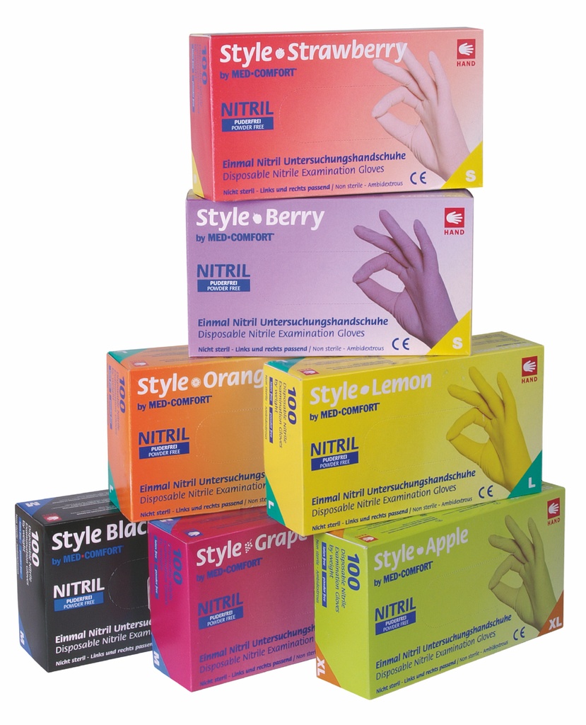 AMPRI Style Black PF Nitrile