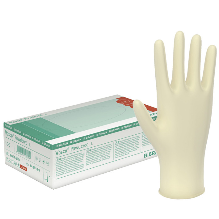 B.BRAUN Vasco Powdered Gloves non-sterile