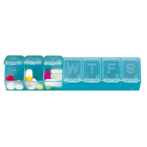 [13558-01] SERVOPRAX Medikamenten Wochendispenser klein