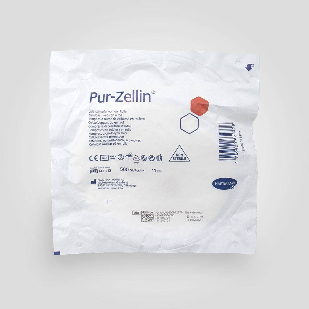 HARTMANN Pur-Zellin Cellulose swabs