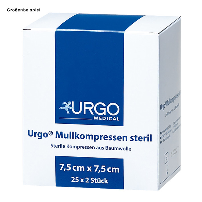 URGO Mullkompressen steril 8-fach