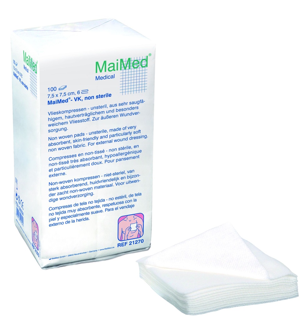 MAIMED VK Non-woven compresses 4 ply non-sterile