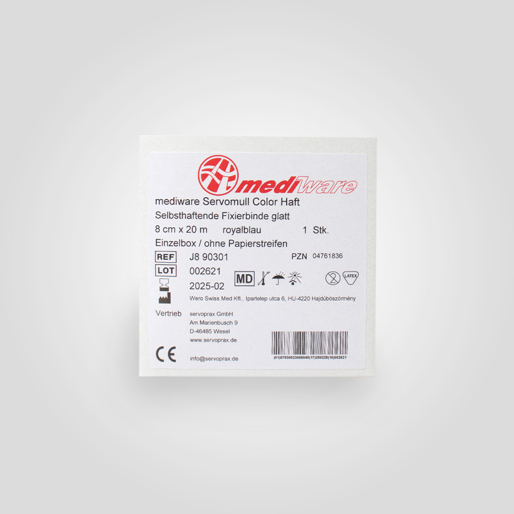 SERVOMULL color Haft in 4 farben und vers. Größen